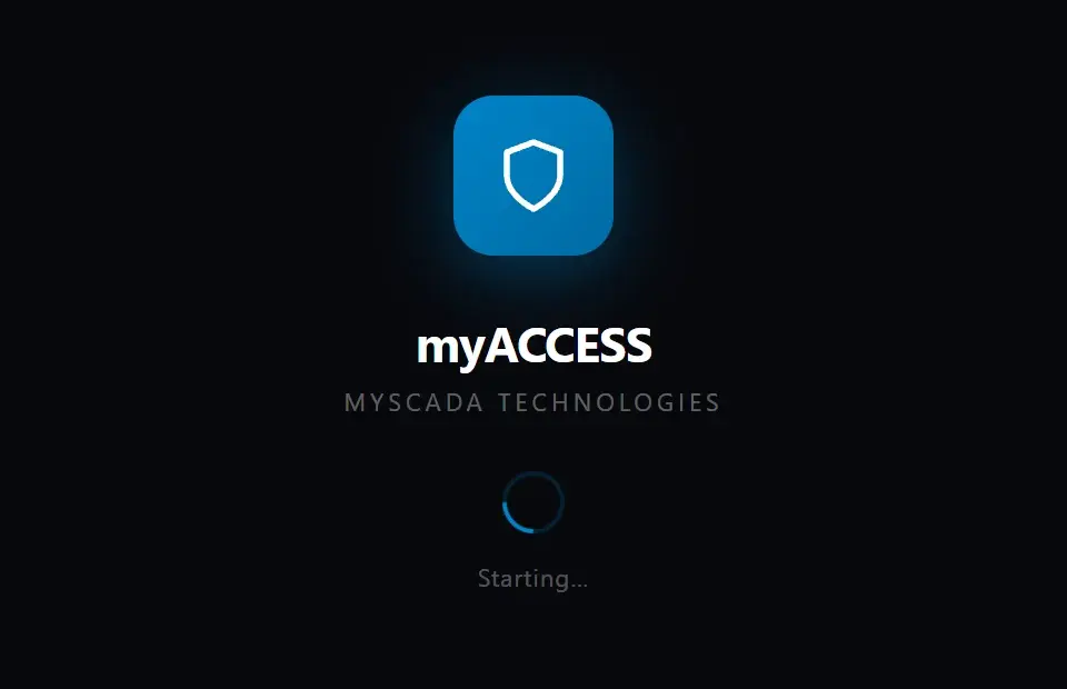 myACCESS loading screen