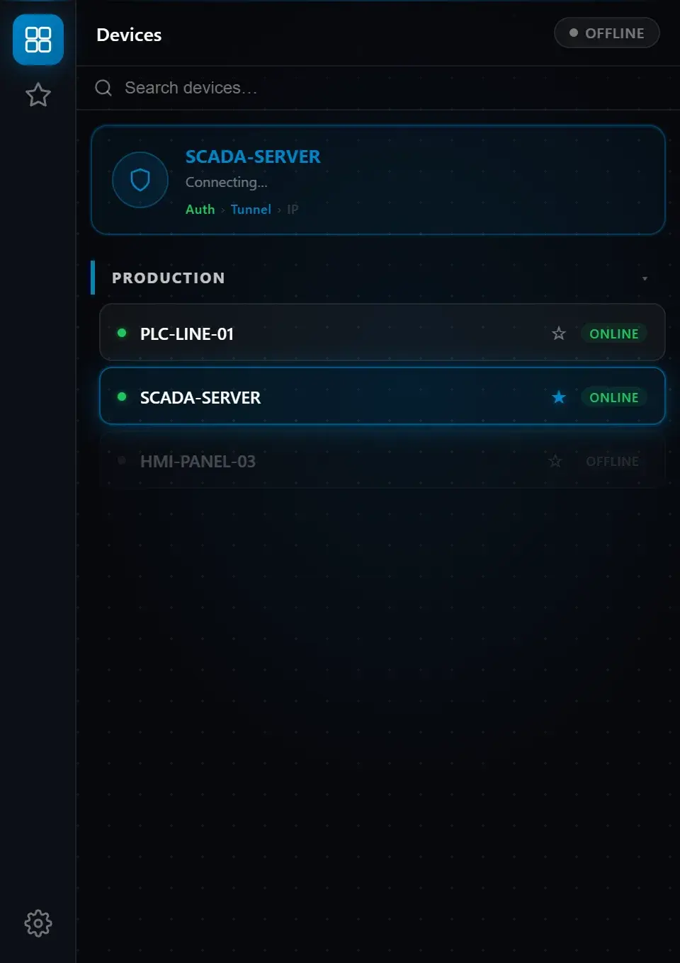 VPN — connecting