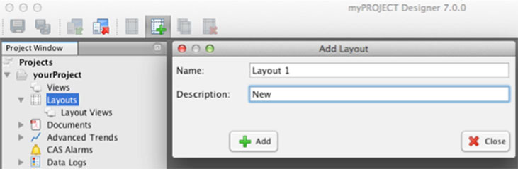 Add layout