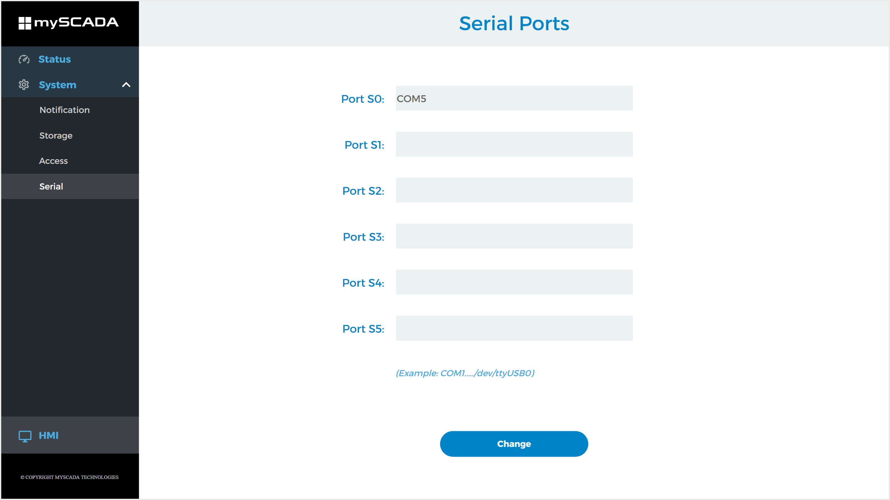 system serial